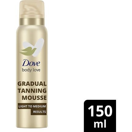 Dove Summer Revived Light To Medium Gradual Self Tan Body Mousse 150Ml