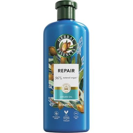 Herbal Essences Argan Oil Repair Shampoo 350Ml To Nourish Damaged Hair - Silicone Free