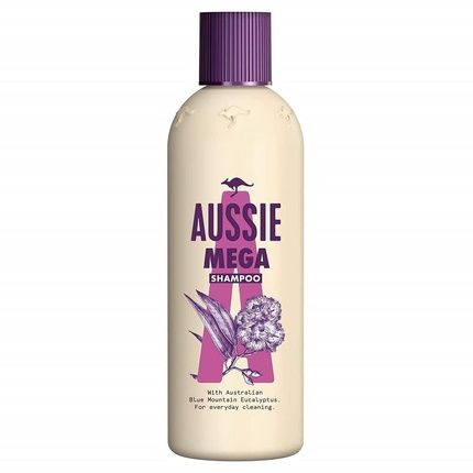 Aussie Mega Shampoo 300 Ml For Everyday Cleaning