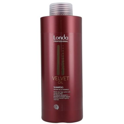 Londa Professional Velvet Oil Shampoo Nourishing Shampoo With Argan Oil 1000Ml