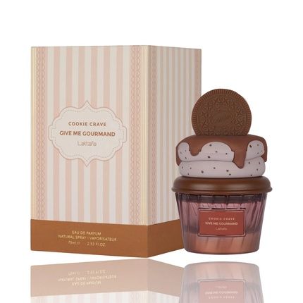 Lattafa Gourmand Cookie Crave Eau De Parfum 75Ml Unisex Fragrance