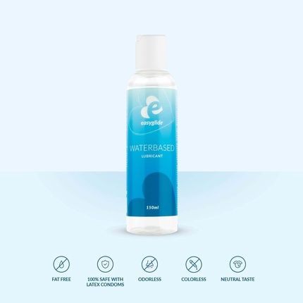 Easyglide Water-Based Lubricant Compatible With Latex And Silicone 150Ml - Image 3