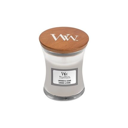 Woodwick Scented Candle Vase Lavender & Cedar 85 G