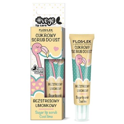 Floslek Cukrose Scrub Stressfrei Lime
