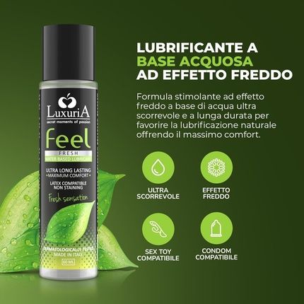 Intimateline Feel Hot Sensation Water-Based Intimate Lubricant