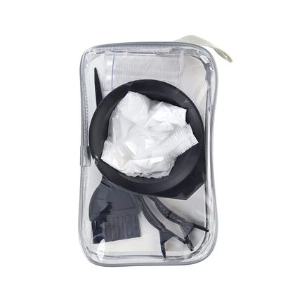 T4B Lussoni Hair Dye Set Including Bowl, Hair Dye Brush, 2 Hair Clips, Measuring Cup, Cap, Disposable Cape And Gloves - Hairdresser Accessories