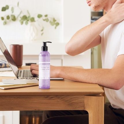 Dr Bronner'S Lavender & Coconut Organic Hand And Body Lotion 236Ml - Image 3