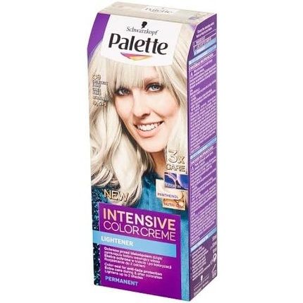 Schwarzkopf Palette Intensive Color Creme Permanent Hair Dye With Mask For All Hair Types C9 Platinum Silver