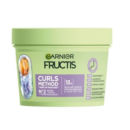 Garnier Fructis Curls Method Hair Mask For Curly Hair 370Ml