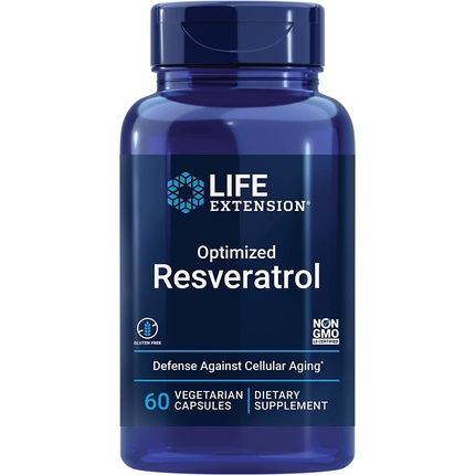 Life Extension Optimized Resveratrol 60 Vcaps