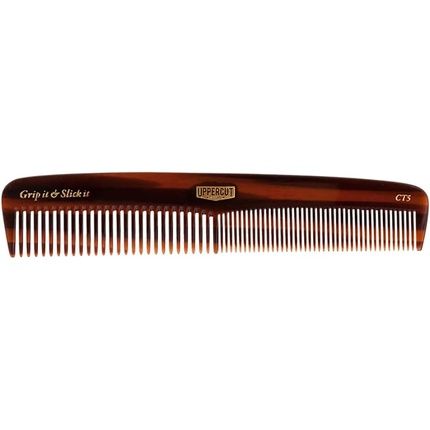 Uppercut Deluxe Ct5 Tortoise Shell Comb - Detangling Wide Tooth Comb For Long And Short Hair Styles