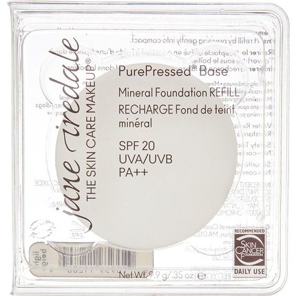 Jane Iredale Purepressed Base Spf 20 Refill Light Beige 9.9G