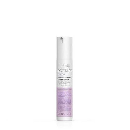 Revlon Restart Color Antibrassiness Purple Drops 50Ml For Blonde Hair