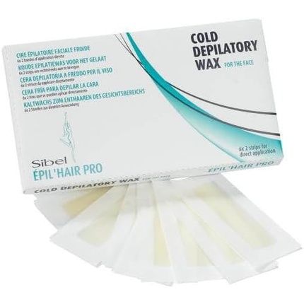 Sibel Cold Depilatory Bands For The Body - Pack Of 6