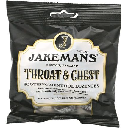 Jakemans Throat & Chest Soothing Menthol Lozenges 73G