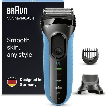 Braun Series 3 3010Bt Shave And Style Men'S Electric Shaver