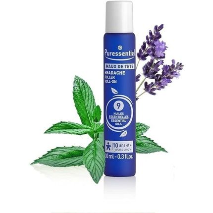 Puressentiel Headache Roller With 9 Essential Oils 10Ml - Image 3