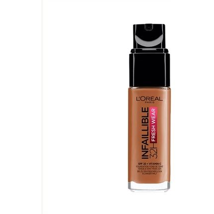 L'Oreal Paris Infallible 32H Fresh Wear Foundation Make-Up With Spf 25 30Ml 340 Copper