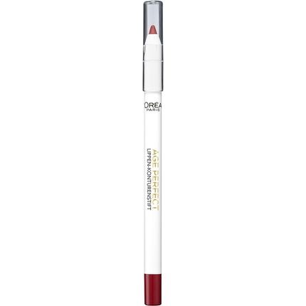 L'Oreal Paris Age Perfect Lip Contour Pencil No. 394 Flaming Carmin Lip Liner Strong Red 1.2G