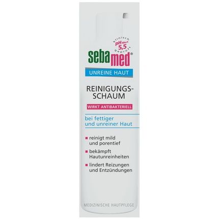 Sebamed Impure Skin Cleansing Foam Facial Cleanser For Oily Skin