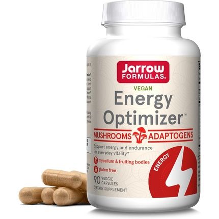 Jarrow Formulas Energy Optimizer With Cordyceps, Reishi, Lion'S Mane, Shiitake