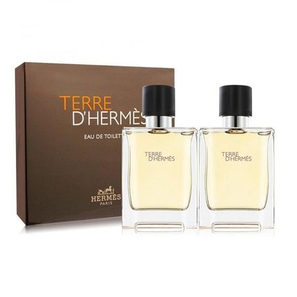 Hermes Terre D'Hermes Eau De Toilette Set - 50Ml + 50Ml