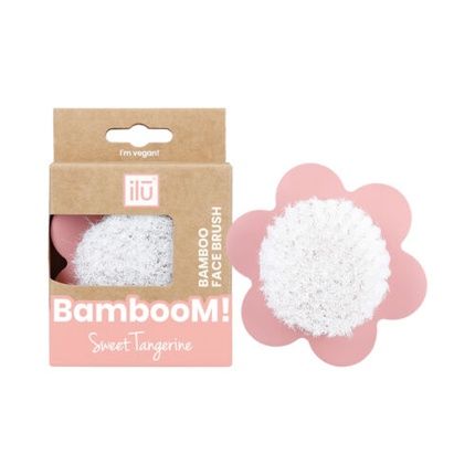 Ilu Bamboom! Sweet Tangerine Facial Cleansing Brush - Image 4