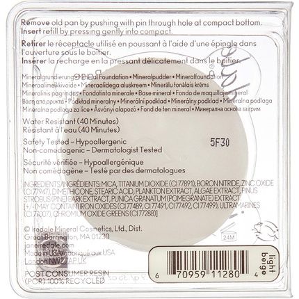 Jane Iredale Purepressed Base Spf 20 Refill Light Beige 9.9G - Image 3