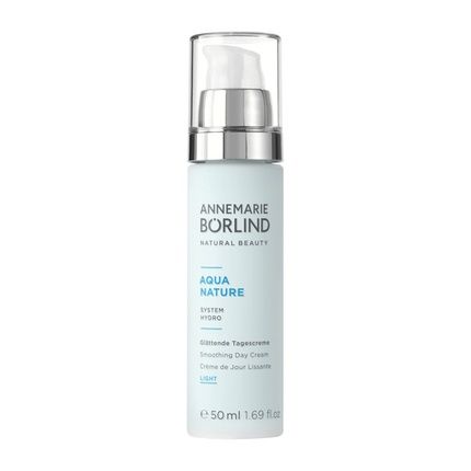 Annemarie Borlind Aquanature Smoothing Day Cream Light 50Ml - Strengthens Skin Barrier And Improves Skin Moisture
