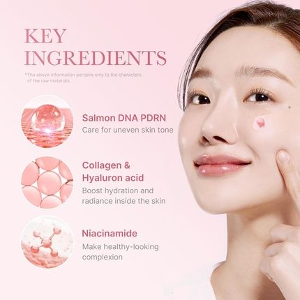 Medicube Salmon Dna Pdrn Pink Collagen Capsule Cream Face Moisturizer - Image 3