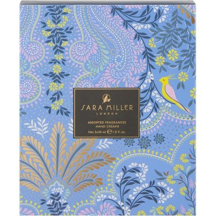 Sara Miller Savannah Fragranced Hand Cream Trio 30Ml - Pack Of 3