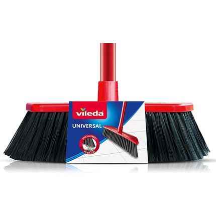 Vileda Universal Brush Set, Red And Black