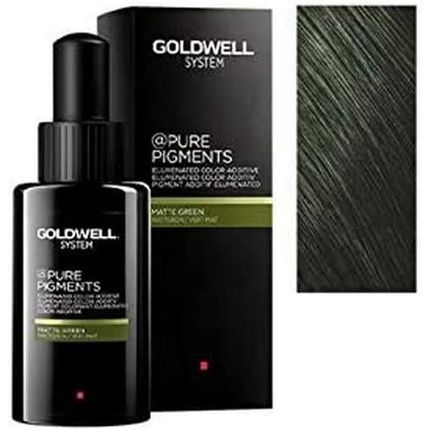 Goldwell Pure Permanent Hair Color  Pigments Matte Green 50Ml