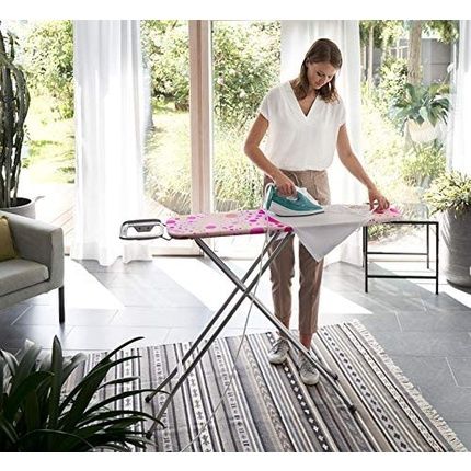 Vileda Neo Ironing Board, Pink, Handy Ironing Surface: 114 X 33Cm - Image 3