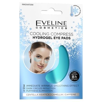 Eveline Cooling Compress Hydrogel Eye Pads - 2 Pieces