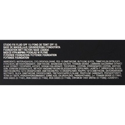 Mac Studio Fix Fluid Spf 15 Foundation Nc42 30Ml