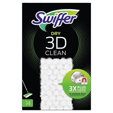 Swiffer Floor Cloths 3D Clean Refill Effective Cleaning Solution For Your Floors