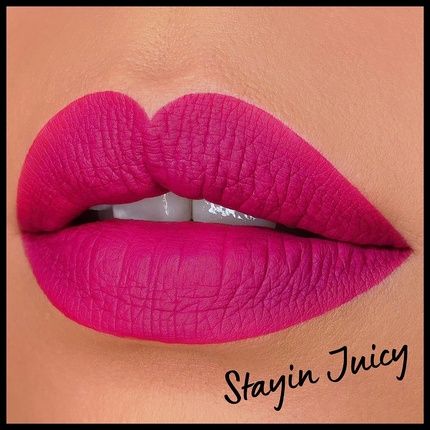 Nyx Professional Makeup Lip Lingerie Xxl Matte Liquid Lipstick Stayin' Juicy Deep Magenta 0.13 Fl Oz - Image 3