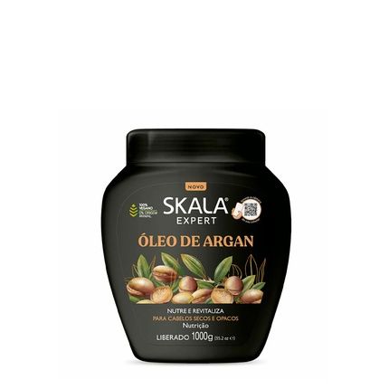 Skala Argan Oil Conditioner Cream 1000Ml Professional Hair Care