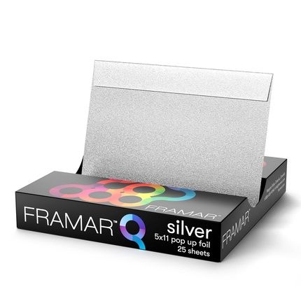 Framar Star Struck Silver Pop Up Hair Foil Aluminum Foil Sheets For Hair