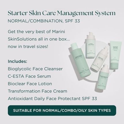 Marini Skinsolutions Travel Size Starter Skin Care Management System
