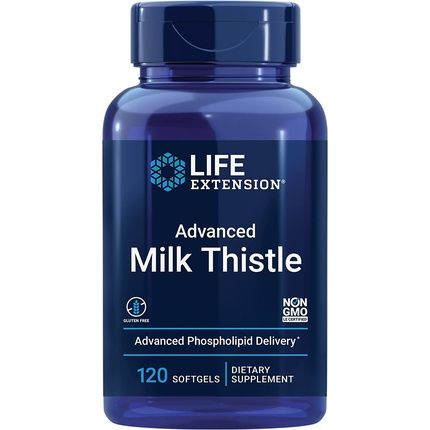 Life Extension Milk Thistle Mariendiestel 120 Capsules