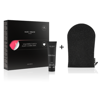 Marc Inbane Tander Creme Bronze With Free Exfoliating Mitt - Black