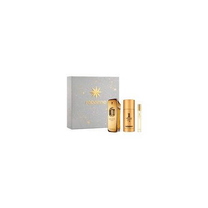 Paco Rabanne Million Gold Him Eau De Parfum Intense Spray 100 Ml Set