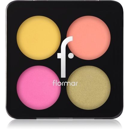 Flormar Color Eyeshadow Palette - 005 Summer Breeze, 6 G