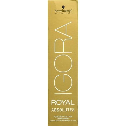Schwarzkopf Igora Royal Absolutes Permanent Anti-Age Color Creme 60Ml 6-60 Dark Blonde Chocolate Natural