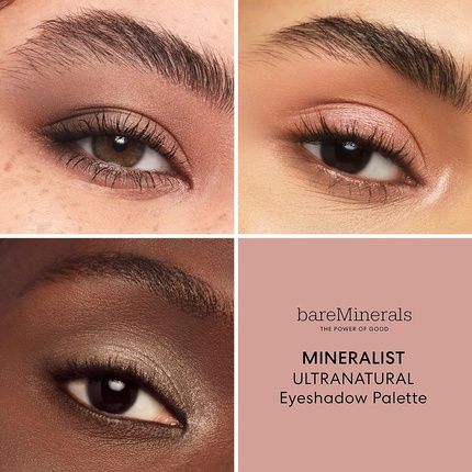 Bareminerals Mineralist Eyeshadow Palette Six Richly Pigmented Blendable Shades Talc-Free Eye Shadow Makeup Vegan Ultranatural - Image 3