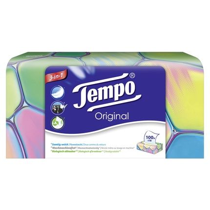 Tempo Handkerchiefs Box 4-Ply