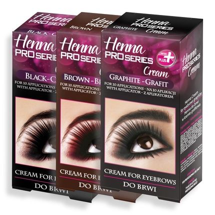 Henna Eyebrow And Eyelash Color Cream For Home Use 15Ml
