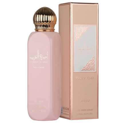 Lattafa Asdaaf Ameerat Al Arab Prive Rose All Over Spray Women 150Ml Women Fragrance